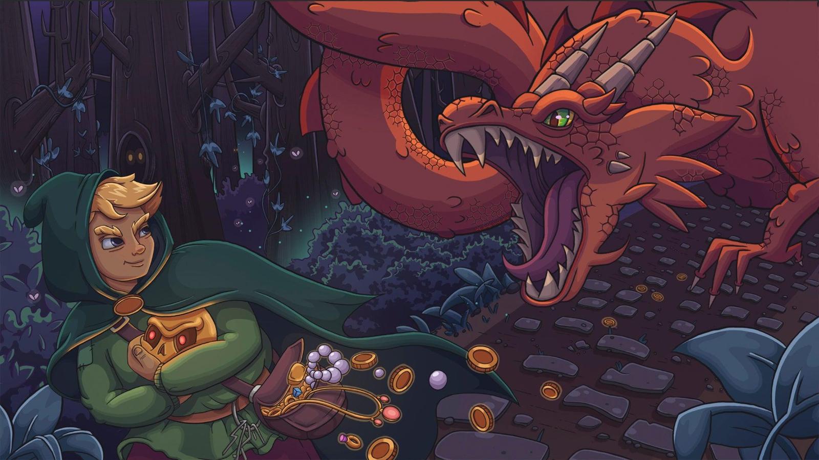 Don't Wake the Beast je nová pixelová rogue-like hra, kde nesmíte probudit draka