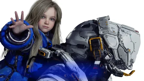 Pragmata: recenze krásné, chytré a chytlavé sci-fi akce