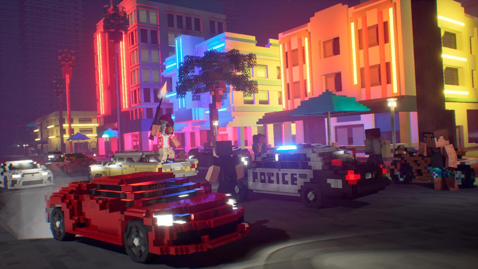 Snatch Squad vypadá jako kombinace GTA, PayDay a Minecraftu