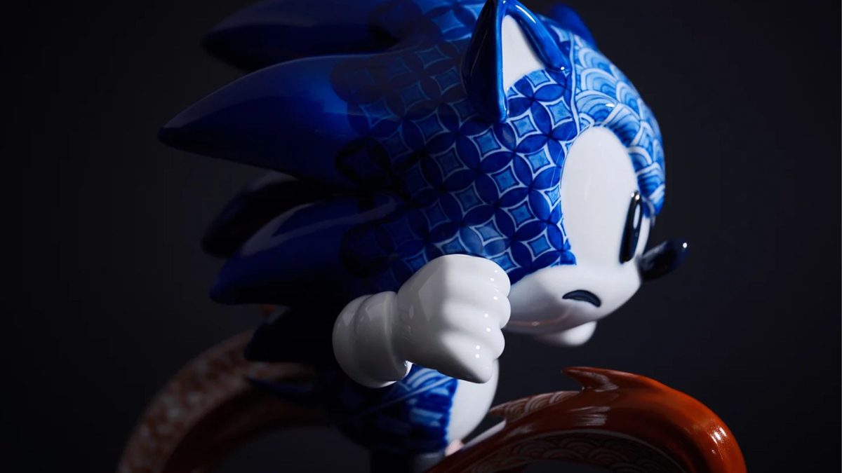 Sonic slaví 35 let porcelánovou soškou za 6300 dolarů