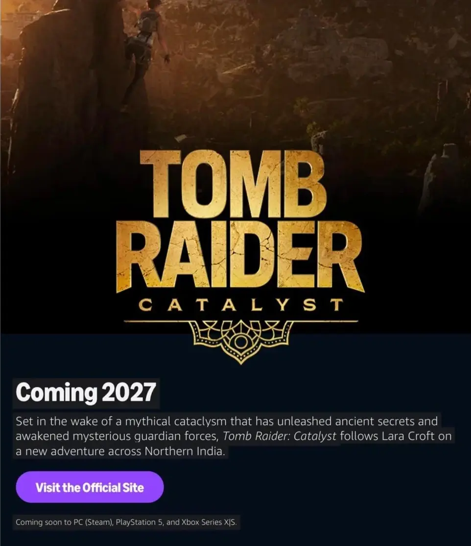 Tomb Raider: Catalyst má být plnohodnotným pokračováním série