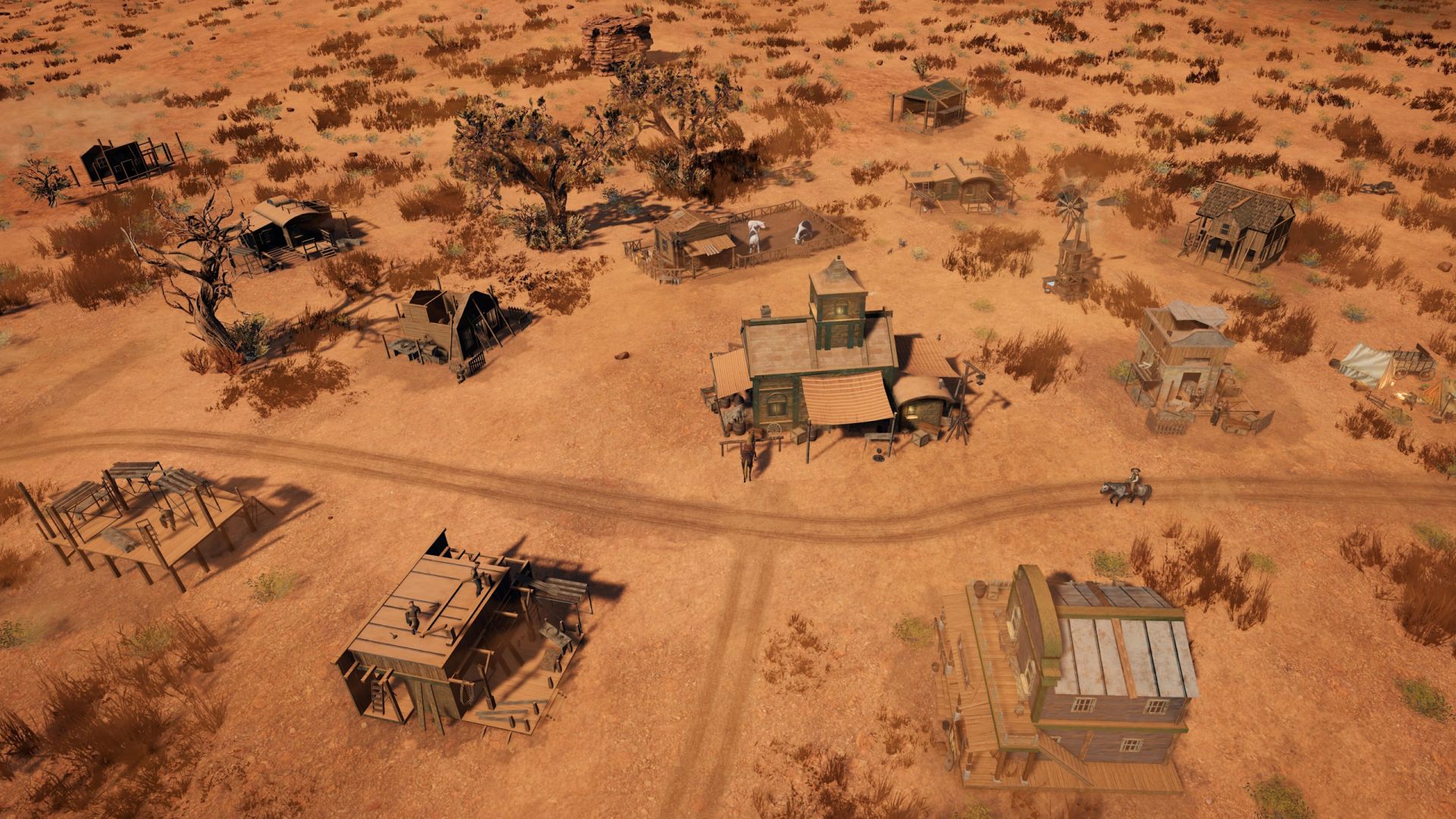 Wild West Pioneers láká na budování měst na Divokém západě