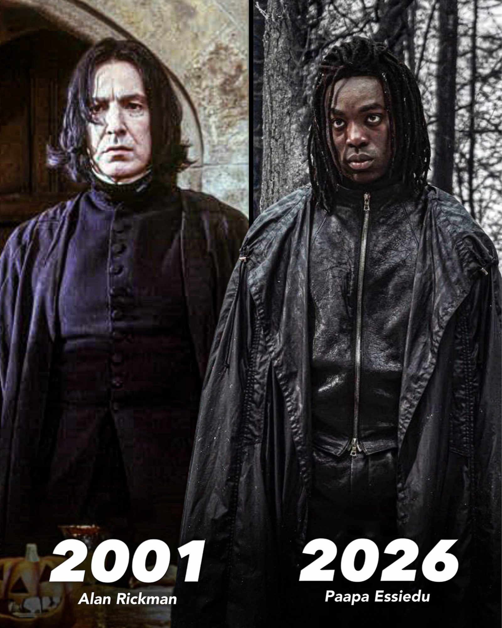 Brutální výhrůžky smrtí: Nový představitel Snapea se lidem nelíbí