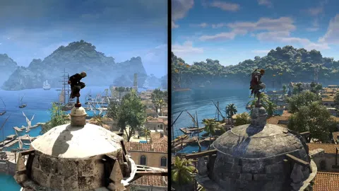 Detailní porovnání Assassin's Creed 4: Black Flag vs. Resynced