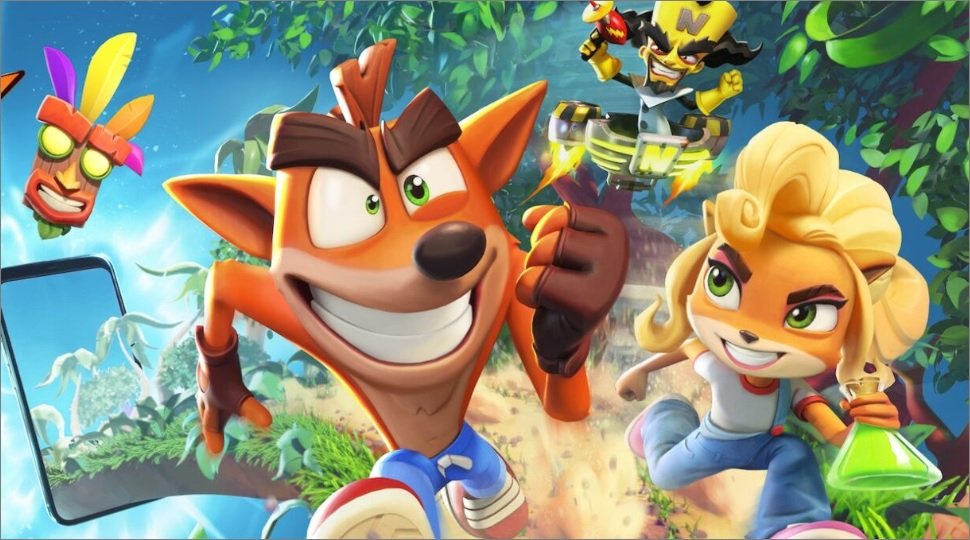 Crash Bandicoot: On the Run přichází na chytré mobily