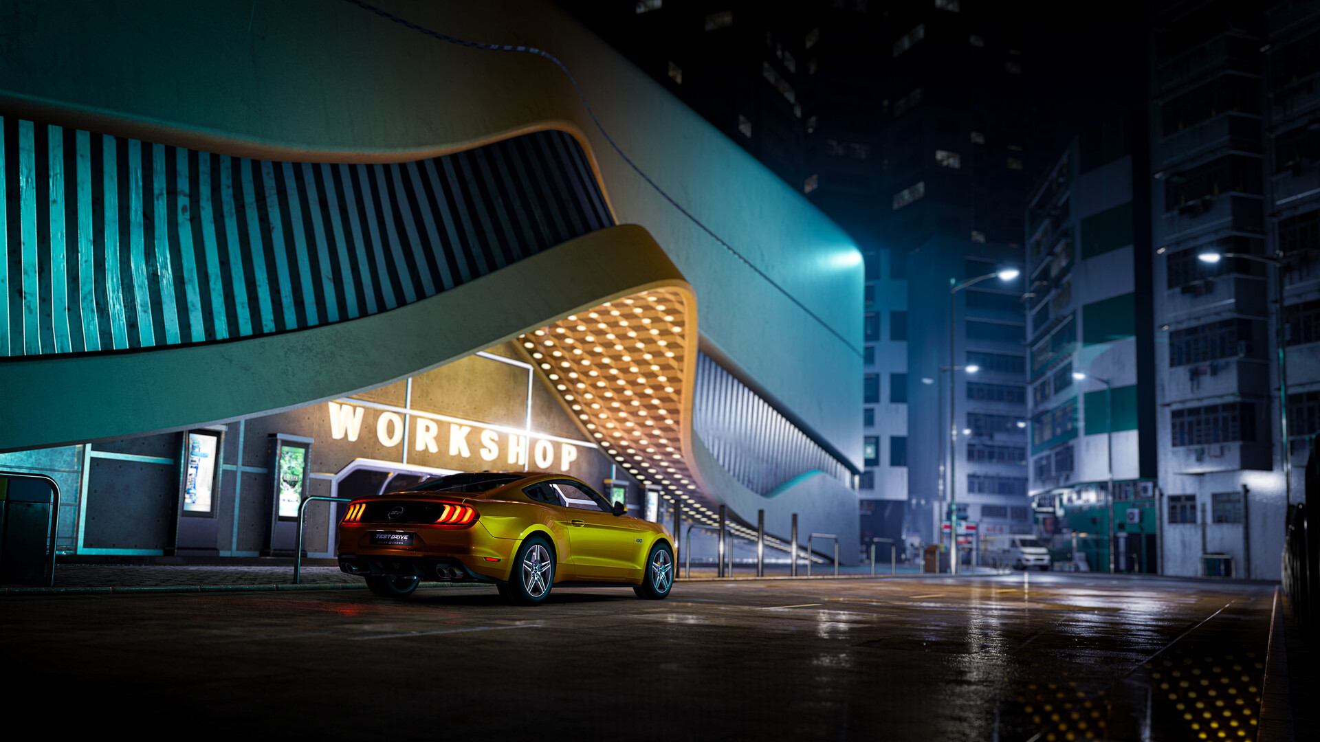 4minutová projížďka městem v Test Drive Unlimited: Solar Crown