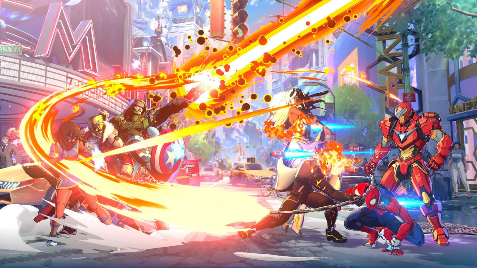 Anime superhrdinové se vrací v MARVEL Tōkon: Fighting Souls