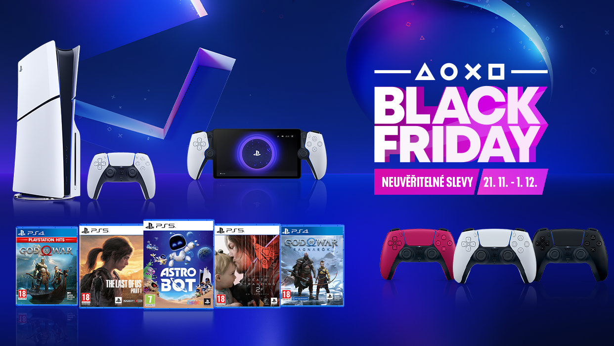 PS5 překonal 84 milionů kusů. Black Friday srazil cenu konzole i příslušenství