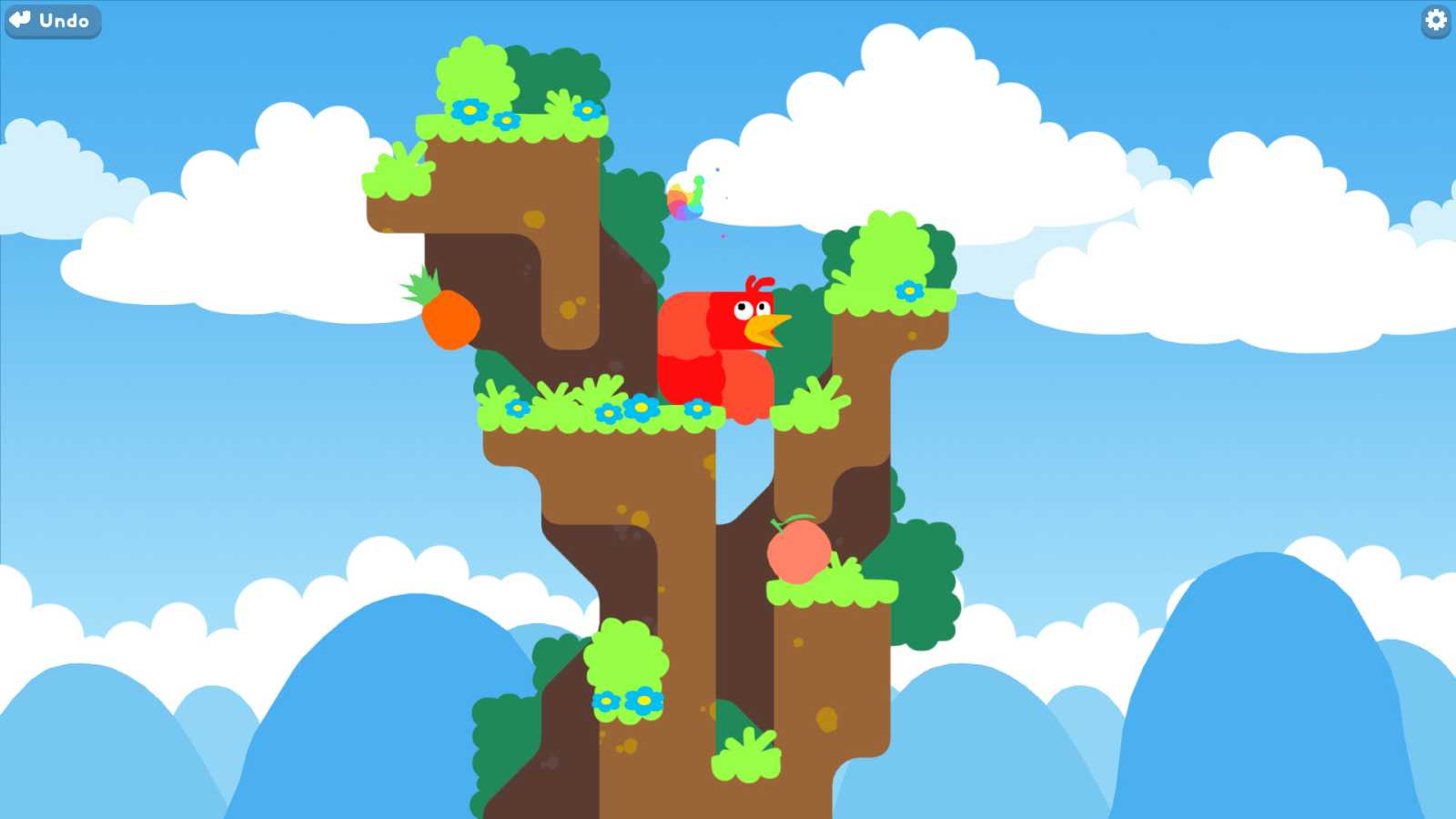 Aktivujte si zdarma logickou 2D hru Snakebird Complete