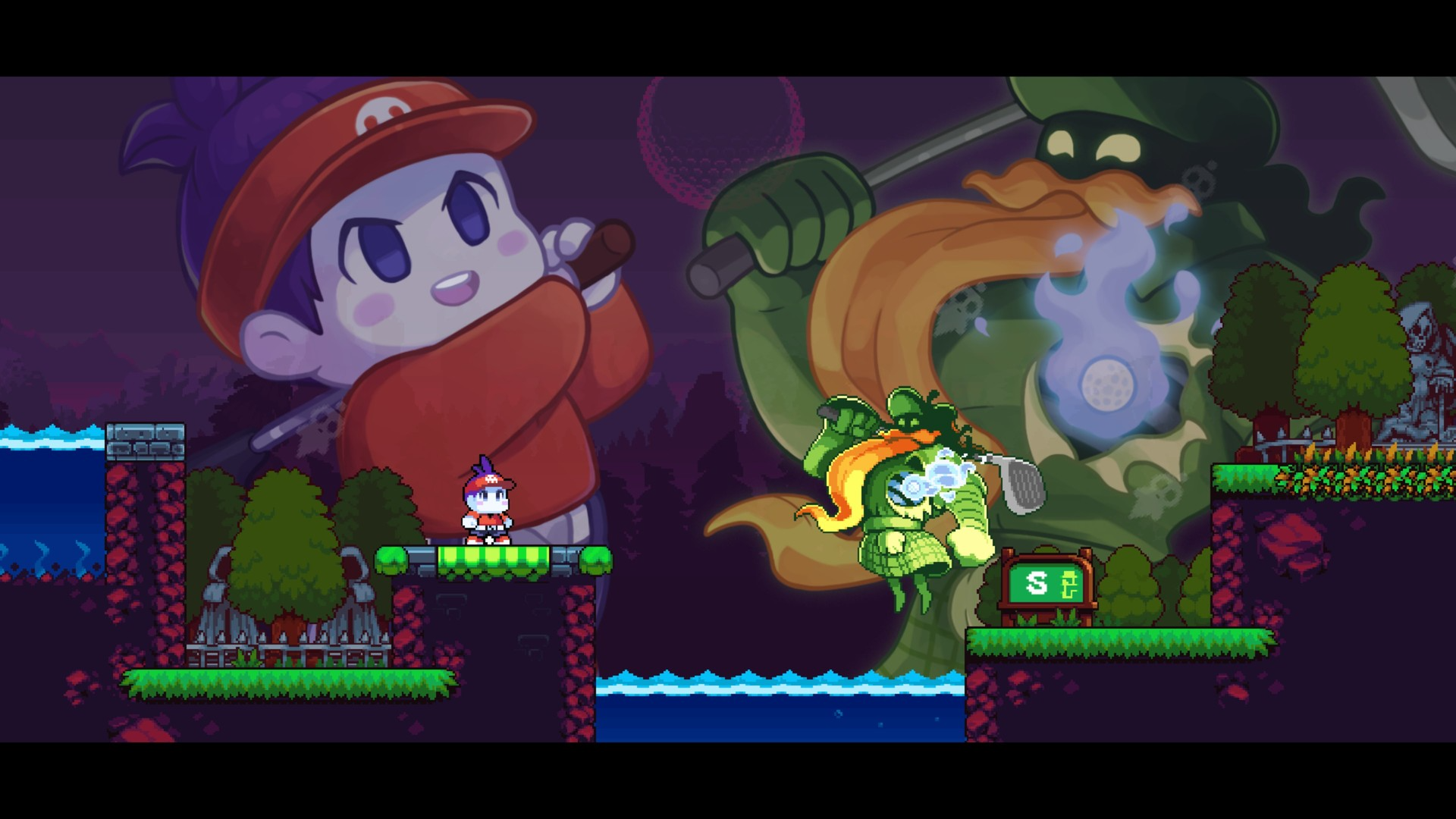 Aktivujte si zdarma 2D hru Cursed to Golf