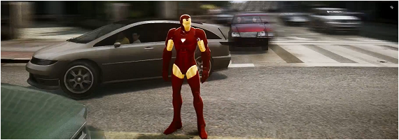 Iron Man, Superman, Spider-man nebo Assassin v GTA IV? Bez problému