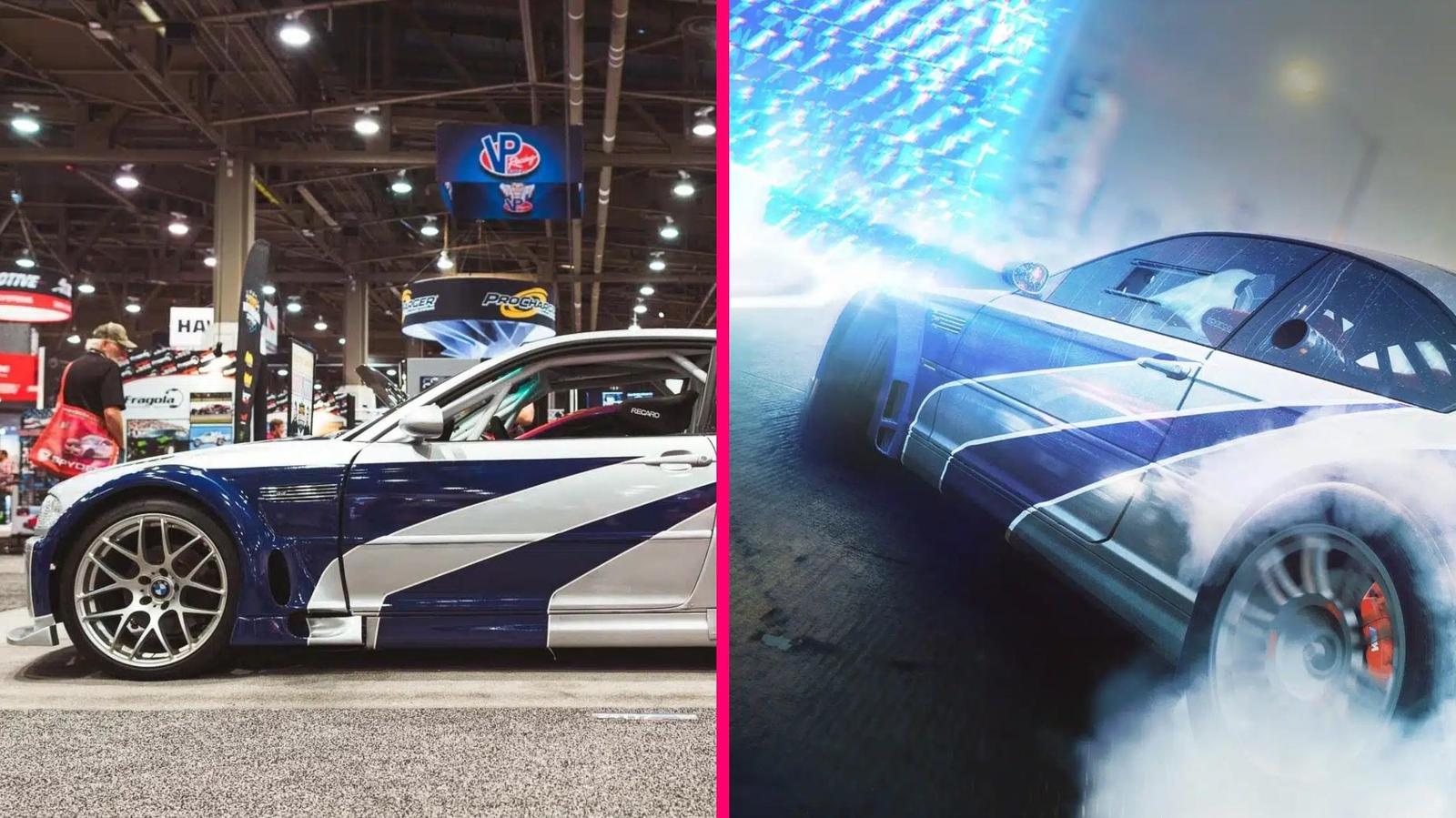 BMW a EA vytvořily přesný model vozu z NFS: Most Wanted