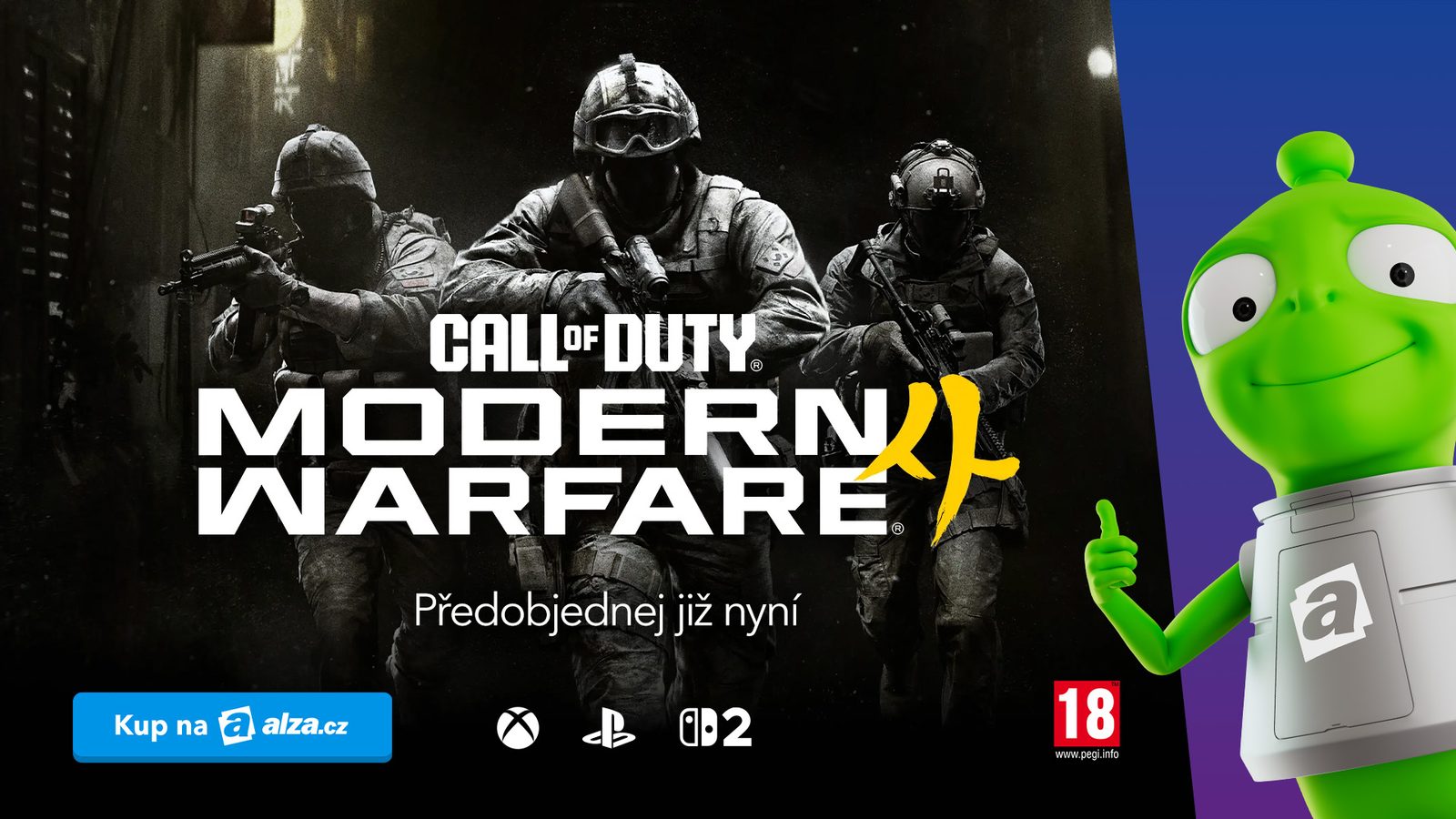 Vydání Modern Warfare 4 se blíží. Na Alze najdete fyzické kopie i digitální edice