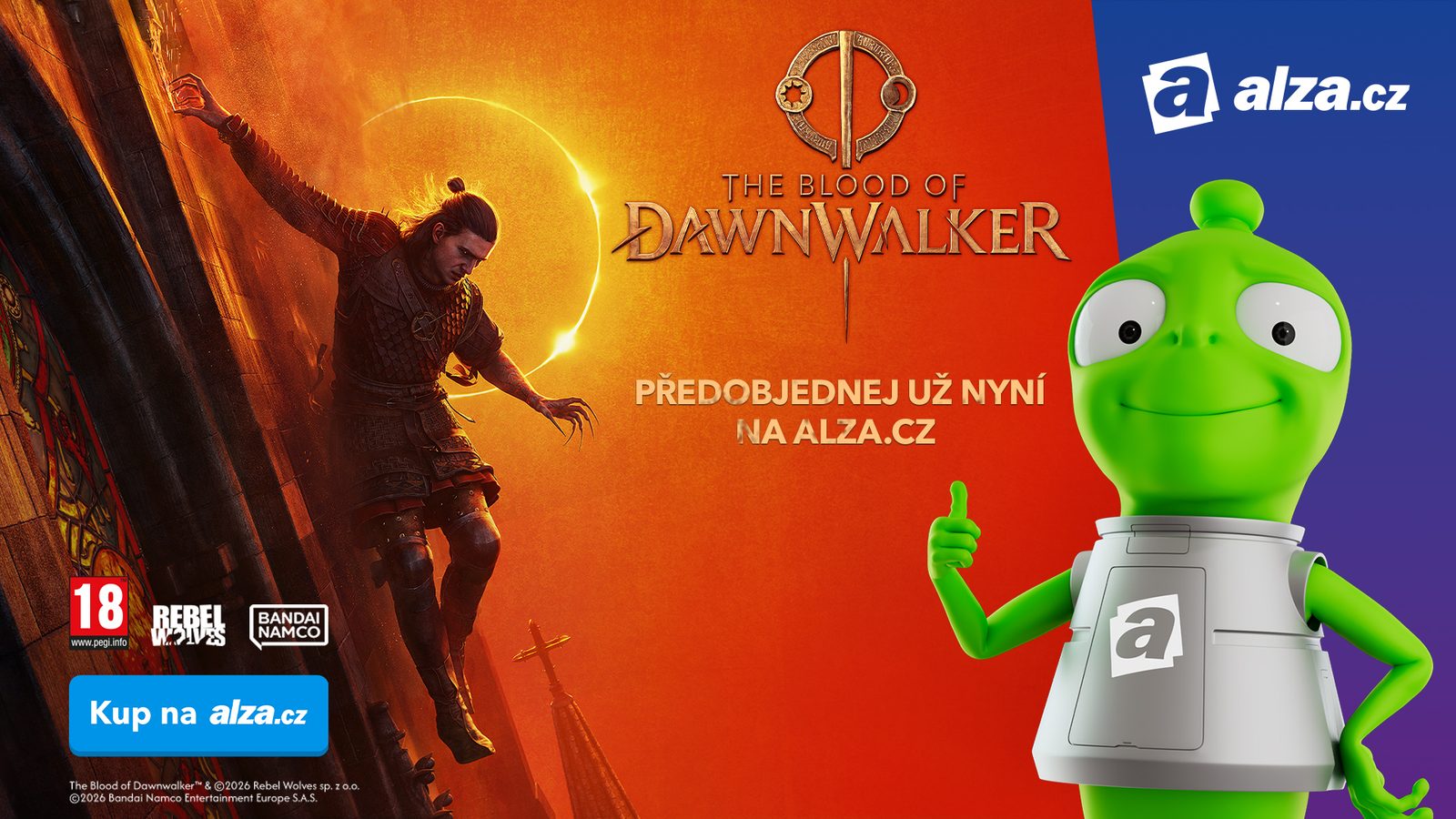 Očekávaný The Blood of Dawnwalker už můžete hodit do košíku na Alze